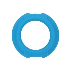 OptiMale FlexiSteel Cock Ring - 43mm Blue