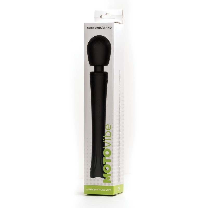 Sport Fucker Motovibe SubSonic Wand - Black Sport Fucker Motovibe SubSonic Wand - Black