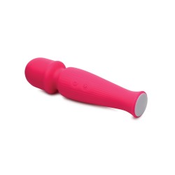 Curve Novelties Gossip Silicone Vibrating Wand 10x - Magenta