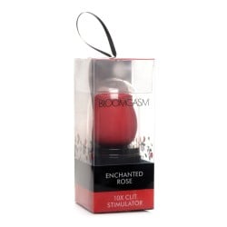 Inmi Bloomgasm Wild Rose 10X Stimulator w/Case - Red
