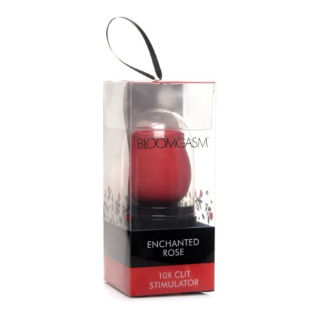 Inmi Bloomgasm Wild Rose 10X Stimulator w/Case - Red