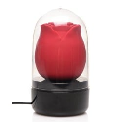 Inmi Bloomgasm Wild Rose 10X Stimulator w/Case - Red