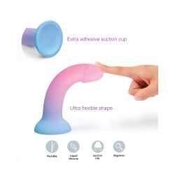 Love to Love Curved Suction Cup Dildolls Utopia - Asst Colors