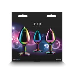 Rear Assets Rainbow Gem Anal Trainer Kit - Multi Color