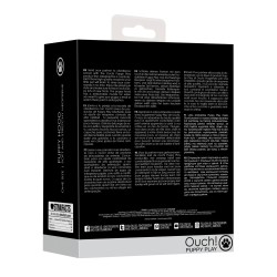 Shots Ouch Puppy Play Puppy Hood - Black