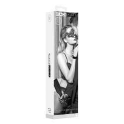 Shots Ouch Black & White Introductory Bondage Kit No.3 - Black