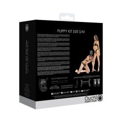Shots Ouch Puppy Play Complete Kit - SM Black
