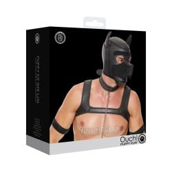 Shots Ouch Puppy Play Complete Kit - XL Black