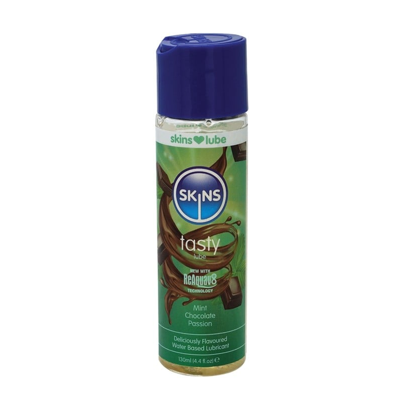 Skins Water Based Lubricant - 4.4 oz Mint Chocolate Skins Water Based Lubricant - 4.4 oz Mint Chocolate