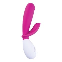 OhMiBod Lovelife Snuggle Dual Stimulation Vibe - Pink