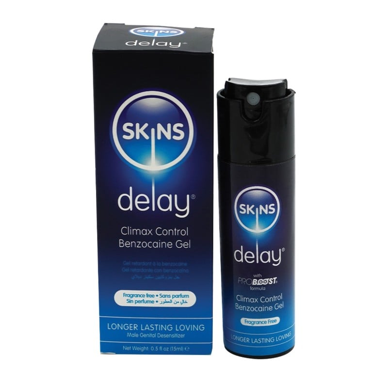 Skins Benzocaine Delay Serum - 15 ml Skins Benzocaine Delay Serum - 15 ml