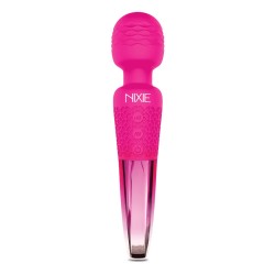 Nixie Rechargeable Wand Massager - Pink Ombre Metallic