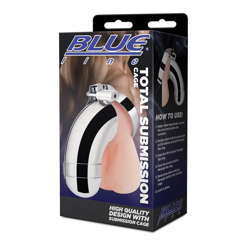 Blue Line Submission Cage - Silver Blue Line Submission Cage - Silver