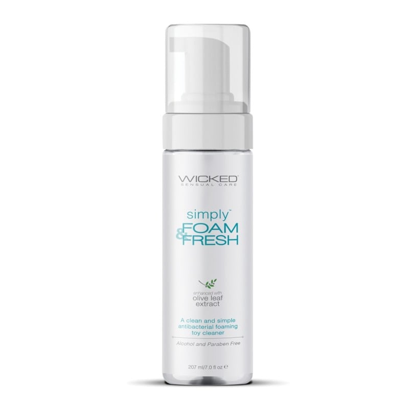 Wicked Sensual Care Simply Foam & Fresh Toy Cleaner - 7 oz Wicked Sensual Care Simply Foam & Fresh Toy Cleaner - 7 oz