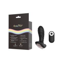 Gender Fluid Buzz Anal Vibe w/Remote - Black