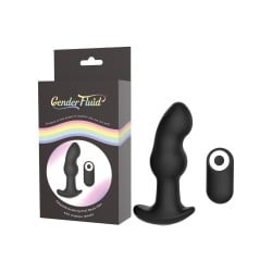 Gender Fluid Frission Anal Vibe w/Remote - Black