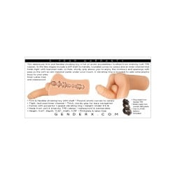 Gender X Backdoor Bash Stroker - Light