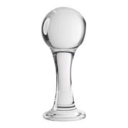 Gender X The Baller Glass Plug - Clear