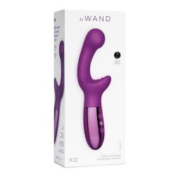 Le Wand XO Double Motor Wave Rechargeable Vibrator - Cherry