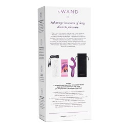 Le Wand XO Double Motor Wave Rechargeable Vibrator - Cherry