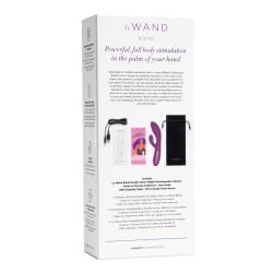 Le Wand BLEND Double Motor Rabbit Rechargeable Vibrator - Cherry