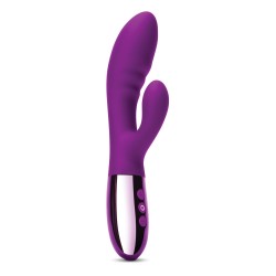Le Wand BLEND Double Motor Rabbit Rechargeable Vibrator - Cherry