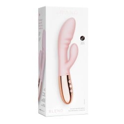 Le Wand BLEND Double Motor Rabbit Rechargeable Vibrator - Rose Gold