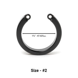 Cock Cage U-Ring No.2 - Black