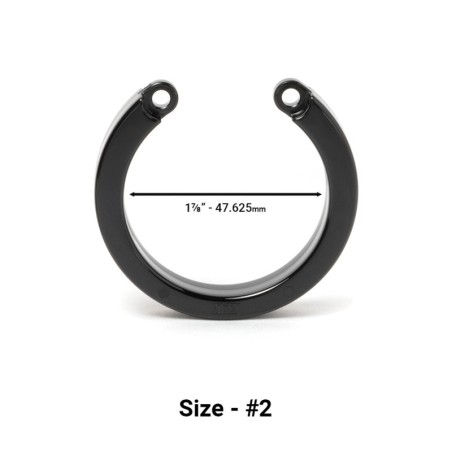 Cock Cage U-Ring No.2 - Black