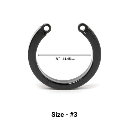 Cock Cage U-Ring No.3 - Black