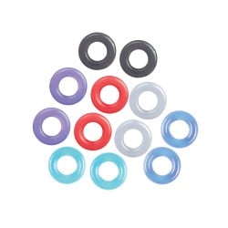 The 9's Baller's Dozen Original 12pc Cockring Set - Asst. Colors