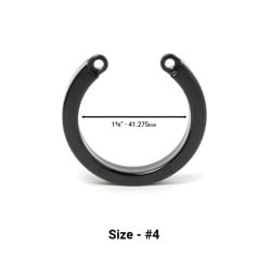 Cock Cage U-Ring No.4 - Black