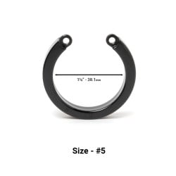 Cock Cage U-Ring No.5 - Black