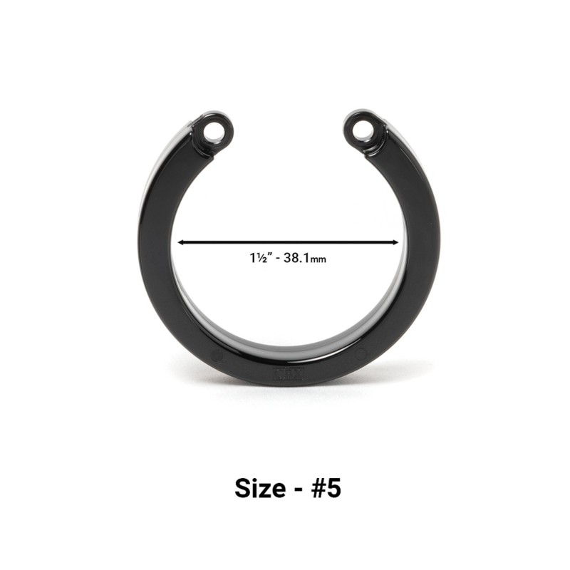 Cock Cage U-Ring No.5 - Black Cock Cage U-Ring No.5 - Black