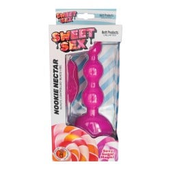 Sweet Sex Nookie Nectar Beads Vibe w/Remote - Magenta