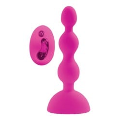 Sweet Sex Nookie Nectar Beads Vibe w/Remote - Magenta