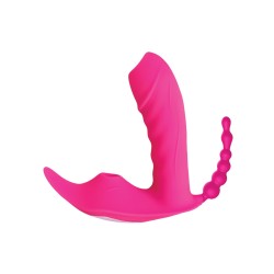 Sweet Sex Body Candy Multi Pleasure Vibe w/Remote - Magenta