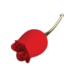 Pretty Love Licking Rose Lover Dual Ended - Rose