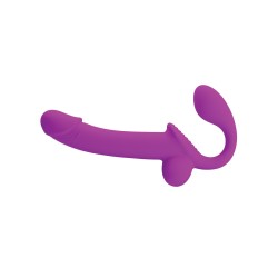 Pretty Love Kelpie Squirting Strapless Strap On - Fuchsia