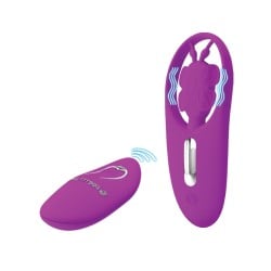 Pretty Love Dancing Butterfly Panty Vibe w/Free Panty - Fuchsia