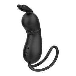 Pretty Love Rosalie Tethered Clit Stim - Black
