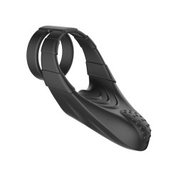 Forto F-48 Perineum Double C-Ring - Black