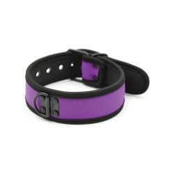 Plesur Neoprene Puppy Collar - Purple