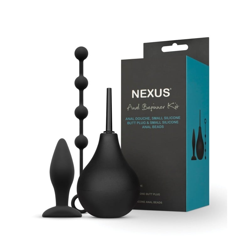 Nexus Beginner Anal Kit - Black Nexus Beginner Anal Kit - Black