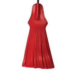 Rouge Tasseled Riding Crop - Red