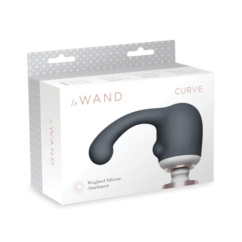 Le Wand Curve Weighted Silicone Attachment Le Wand Curve Weighted Silicone Attachment