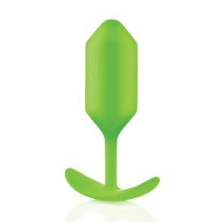 b-Vibe Weighted Snug Plug 3 - 180 g Lime