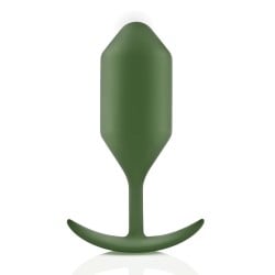 b-Vibe Weighted Snug Plug 4 - 257 g Army