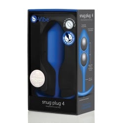 b-Vibe Weighted Snug Plug 4 - 257 g Navy