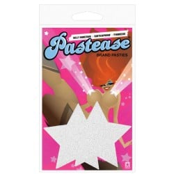 Pastease Silver Glitter Star O/S